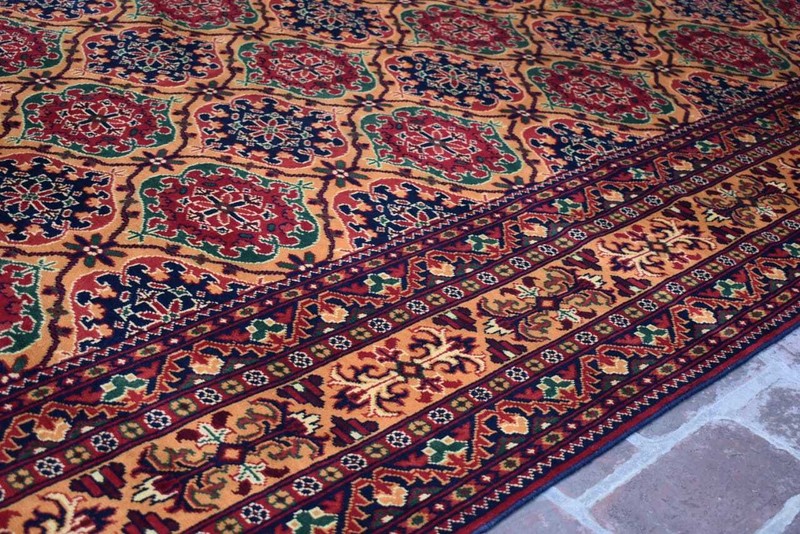 Palace Size Large Afghan Geometric Rug 10x16 ft High Quality Turkmen Wool Carpet gallery