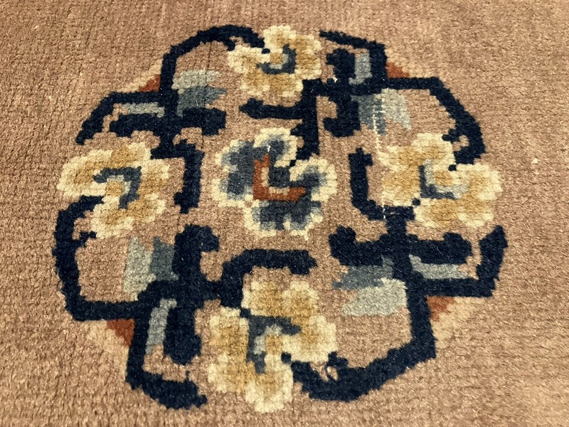 Antique Chinese Peking Style Wool Rug Circa 1940 133 X 61 Cm gallery
