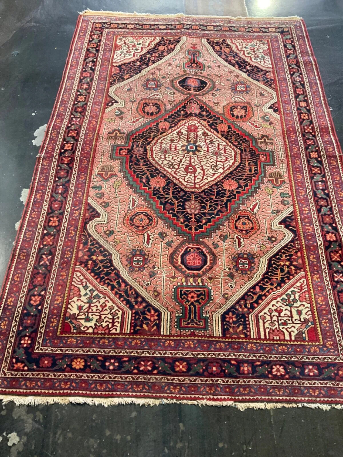 oriental rug Antique sarouk ferahan circa 1920 hand knotted. gallery