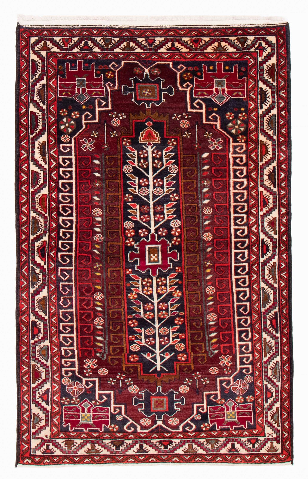 Traditional Vintage Hand-Knotted Area Rug 4'9" x 7'5" Oriental Wool Carpet gallery