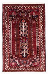 Traditional Vintage Hand-Knotted Area Rug 4’9″ x 7’5″ Oriental Wool Carpet