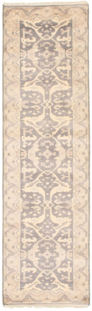 2'7" x 9'8" Vintage Hand-knotted Runner Rug Traditional Oriental Wool Carpet