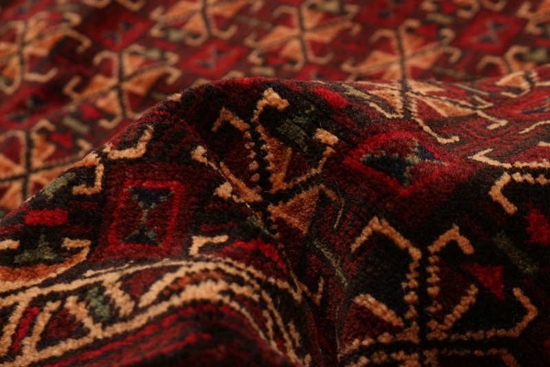 Vintage Traditional Hand-Knotted Area Rug 4'3" x 6'11" Oriental Wool Carpet gallery