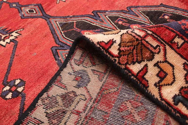 Vintage Oriental Hand-Knotted Carpet 4'3" x 6'7" Traditional Wool Area Rug gallery