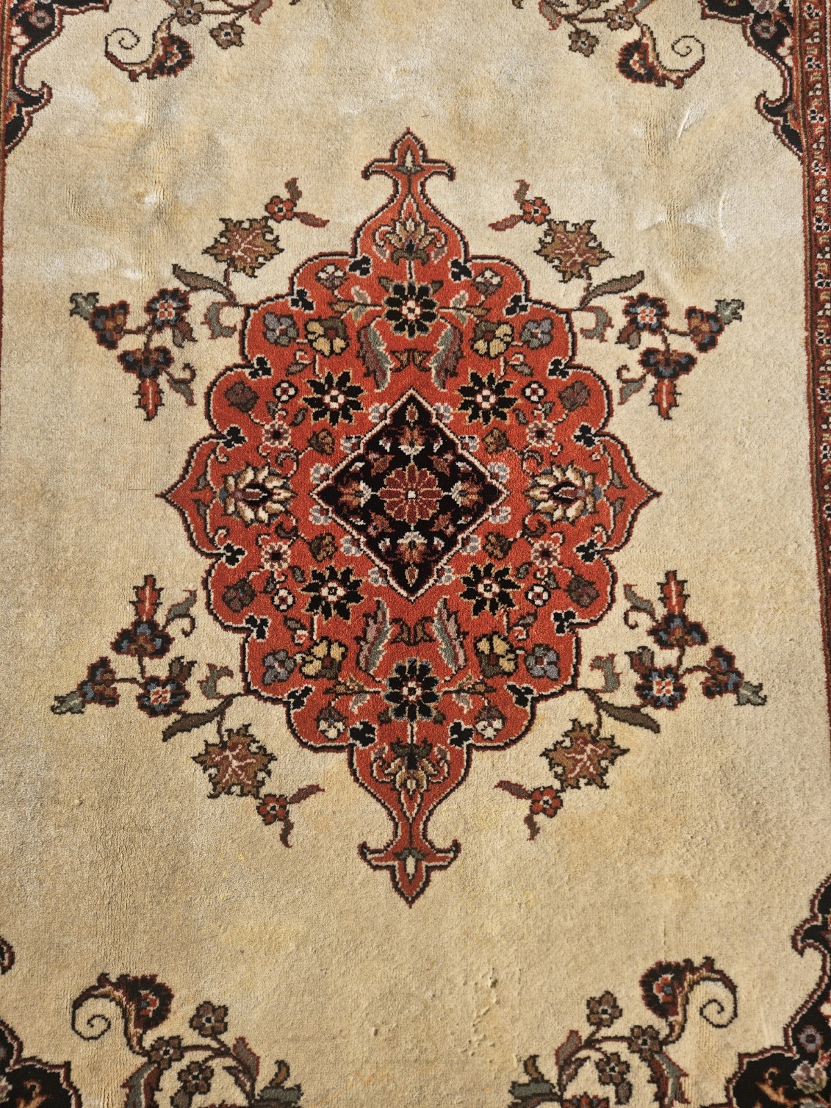 Vintage Hand Knotted Rug 6x9 Ft See Pictures for Condition No Reserve gallery