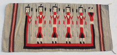 Vintage Traditional Handcrafted Navajo American Rug for Home Décor 160×74 cm