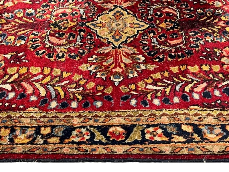 Hand Knotted Antique sarouk 2'5'' X 6'3'' gallery