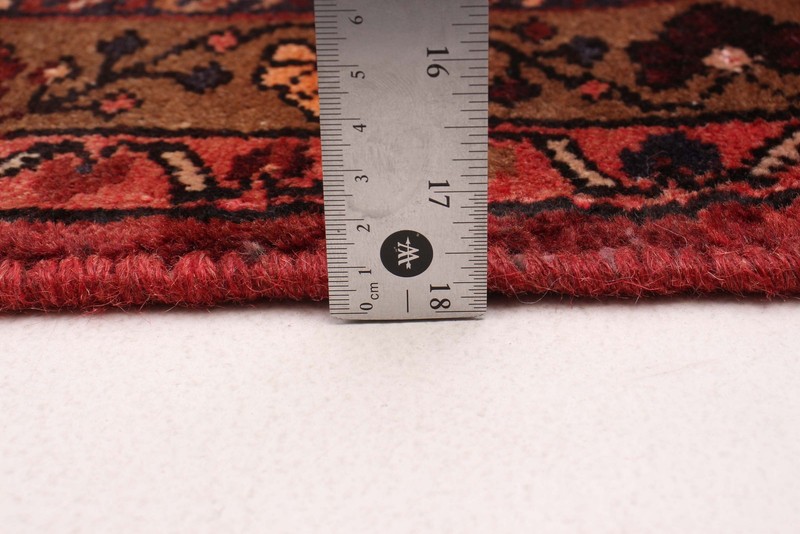3'4" x 10'2" Vintage Hand-knotted Runner Rug Traditional Oriental Wool Carpet gallery