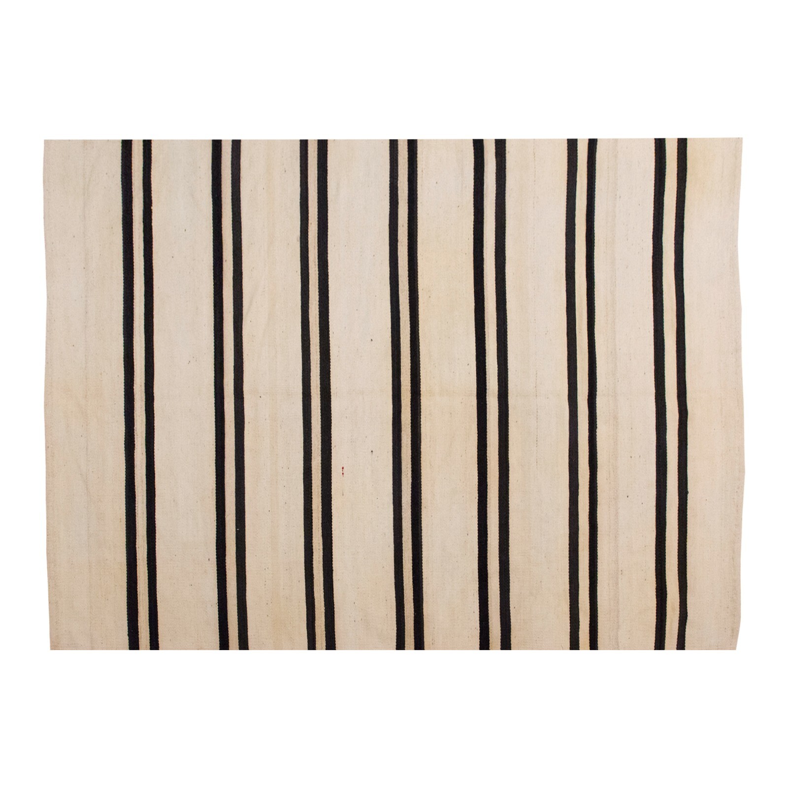 Vintage Minimal Kilim Rug,Striped Kilim Rug,Turkish Kilim Rug, 4'8 x 6'11 ft gallery