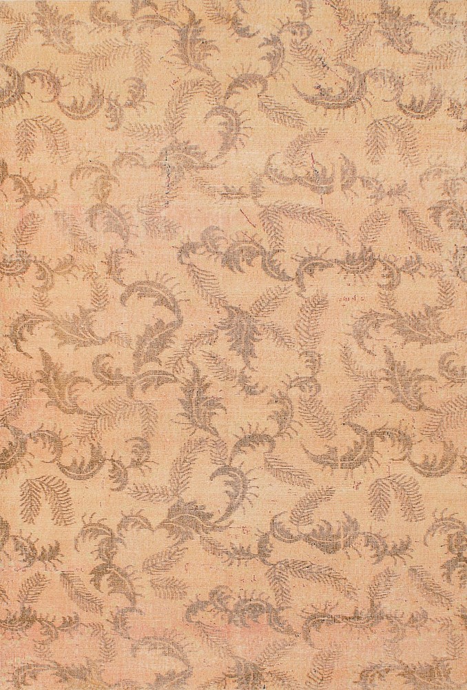 Vintage Traditional Hand-Knotted Area Rug 5'3" x 8'3" Oriental Wool Carpet