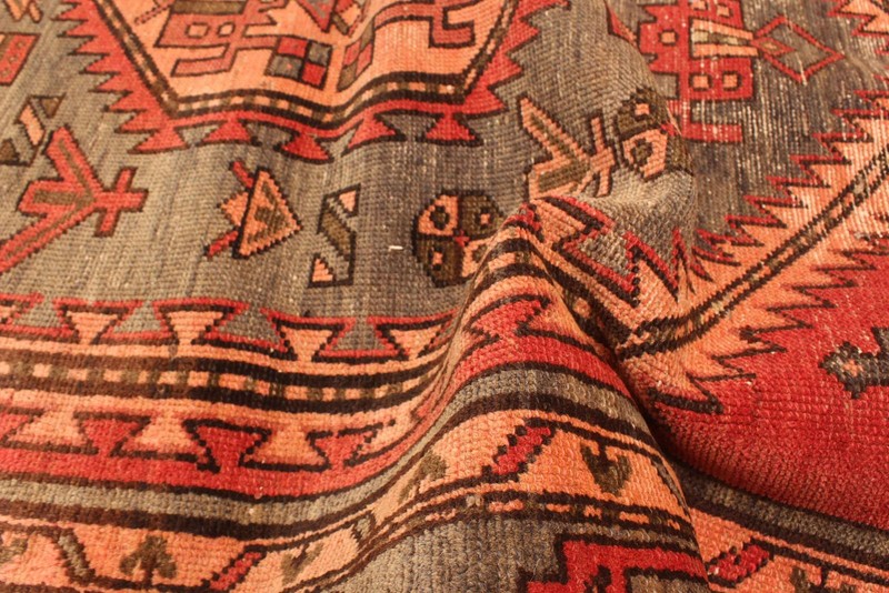 Vintage Hand-Knotted Area Rug 3'9" x 6'9" Traditional Oriental Wool Carpet gallery