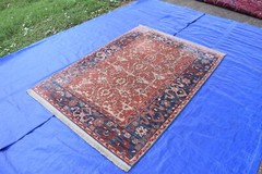 Karastan WILLIAMSBURG Rug Collection 552 USHAK 4.3×5.9 Nice #USH3