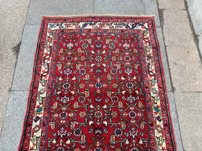3'4'' x 5'7'' Vintage Carpet Natural Village Rug Handmade Rug.SKU:P1630 gallery