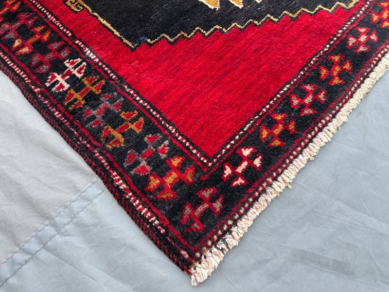 2'10 x 5'8 ft Vintage Turkish Hand-Knotted Area Rug Wool Tribal Kitchen Rug gallery