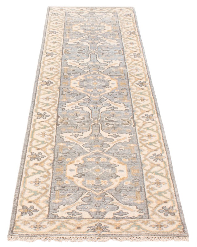 Vintage Hand-knotted Runner Rug 2'8" x 10'0" Traditional Oriental Wool Carpet gallery