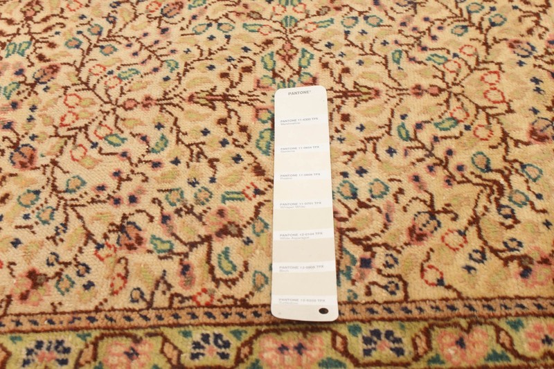 Vintage Hand-Knotted Area Rug 6'5" x 9'6" Traditional Oriental Wool Carpet gallery