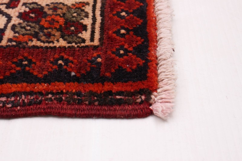 Vintage Hand-knotted Runner Rug 3'6" x 13'7" Traditional Oriental Wool Carpet gallery