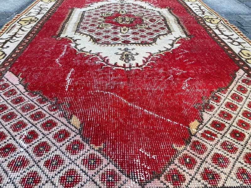 Authentic Homedecor, Red Carpet, Livingroom Rug, Gift For Host gallery
