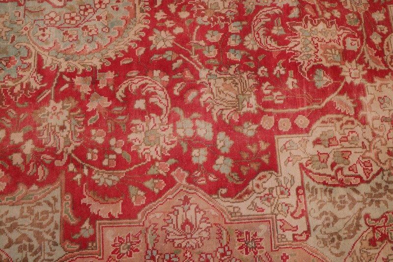 Traditional Vintage Hand-Knotted Area Rug 9'7" x 12'11" Oriental Wool Carpet gallery