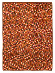 5’11” x 8’0″ Vintage Hand Knotted Area Rug Traditional Oriental Wool Carpet