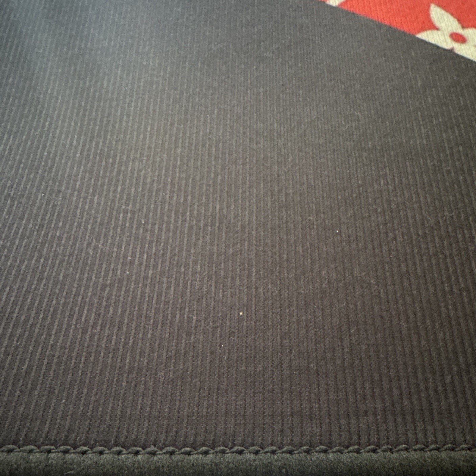 Polyester Rug, 17.5” x 31.5” Logo Pattern Black/Red/White Rectangle Unisex gallery