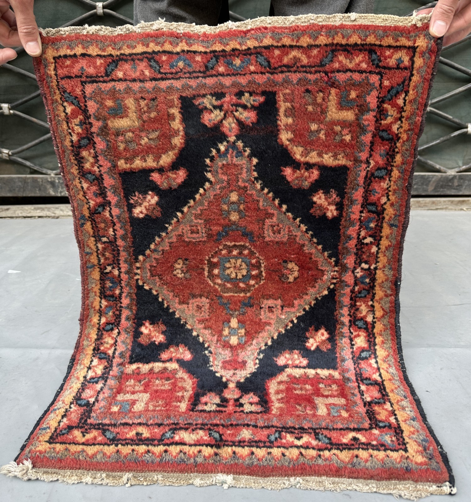 COLLECTORS' ITEM Antique Kazak Caucasian Harazi Caucasus Carpet gallery