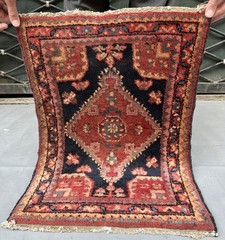 COLLECTORS’ ITEM Antique Kazak Caucasian Harazi Caucasus Carpet