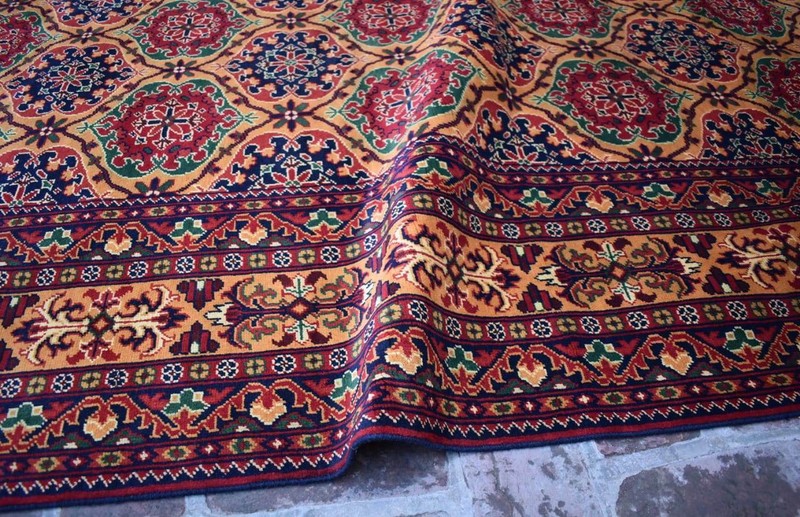 Palace Size Large Afghan Geometric Rug 10x16 ft High Quality Turkmen Wool Carpet gallery