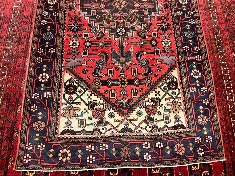100 X 285 cm COLLECTORS' ITEM Antique Natural Vegetable Kazak Caucasian Runner gallery