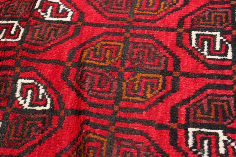 Vintage 3'4" x 5'7" Traditional Hand Knotted Vegetable Dye Wool Area Rug gallery