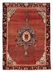 Vintage Oriental Hand-Knotted Carpet 4’10” x 6’2″ Traditional Wool Area Rug
