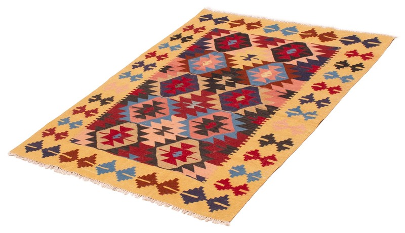 Vintage Hand Woven Area Rug 4'9" x 6'4" Traditional Wool Oriental Carpet gallery