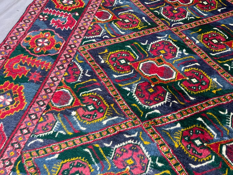 6x9 Red Antique Ersari Afghan Large Area Rug Hand Knotted Wool Tribal Bedroom gallery