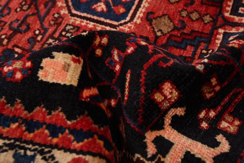 Vintage Hand-Knotted Carpet 4'5" x 6'9" Traditional Oriental Wool Area Rug gallery