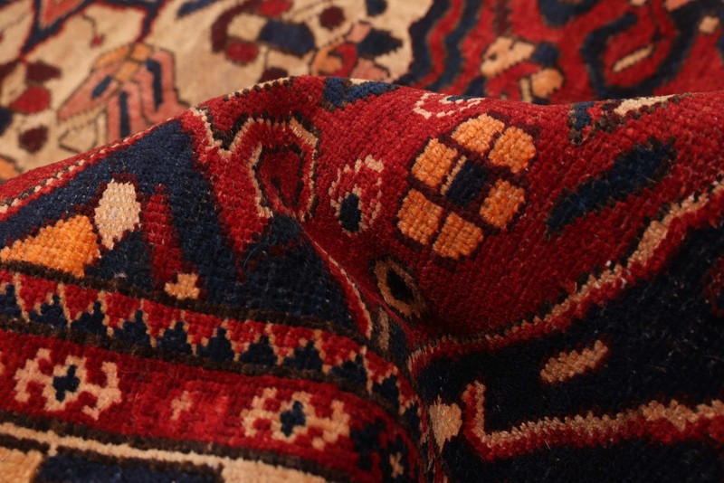Traditional Vintage Hand-Knotted Oriental Carpet 4'11" x 6'11" Wool Area Rug gallery