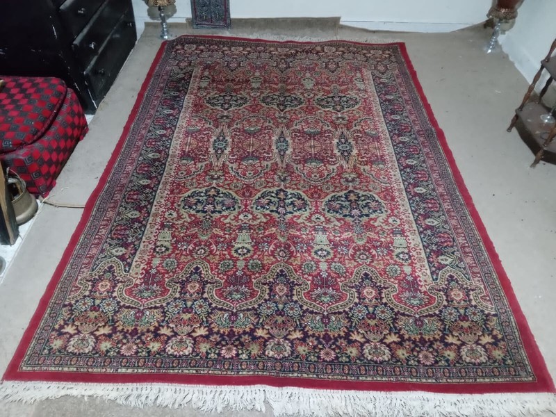 Classic Rug Colorful Design Traditional Vintage Handmade Floral 166cm x 236cm gallery
