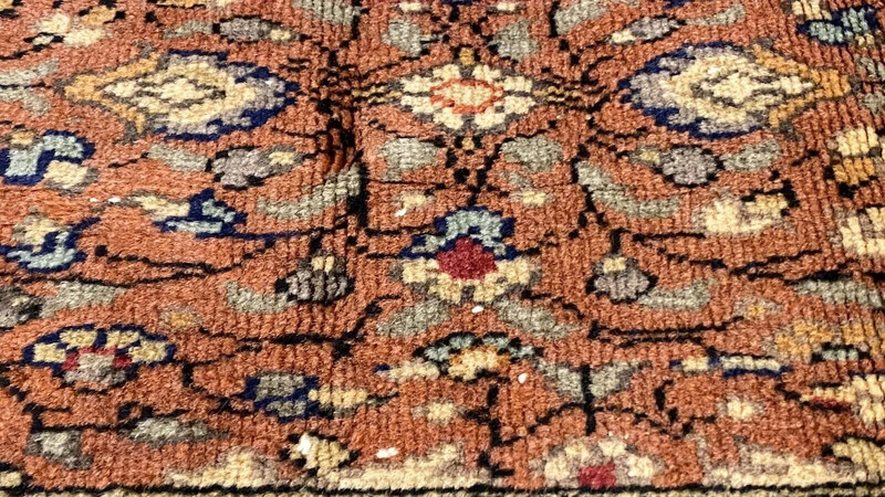 Bohemian Antique Wool Pile,Vegy Dye Bunyan Area Rug 6’5”x9’2” gallery