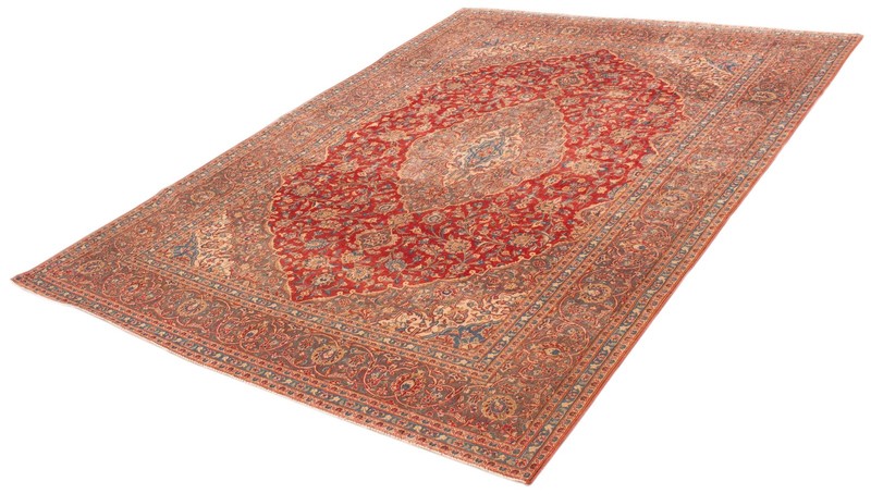9'8" x 13'1" Vintage Hand Knotted Area Rug Traditional Oriental Wool Carpet gallery