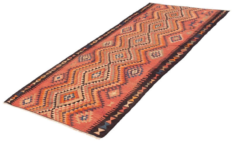 Vintage 5'8" x 11'10" Traditional Wool Hand Woven Oriental Area Rug gallery