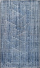 Vintage Hand-Knotted Area Rug 5’1″ x 8’9″ Traditional Wool Carpet