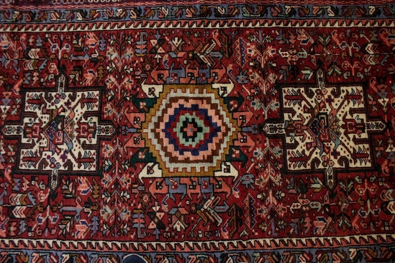 4'7 X 13'1 Vintage Geometric Wide Runner Oriental Farmhouse Decor 5x13 ft gallery