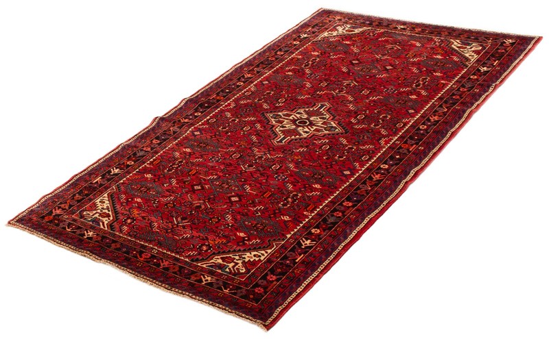 Vintage Hand-Knotted Carpet 5'3" x 9'10" Traditional Oriental Wool Area Rug gallery