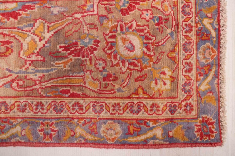 Vintage Hand-Knotted Area Rug 9'2" x 12'6" Traditional Wool Carpet gallery