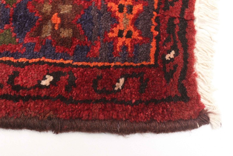 Vintage Hand-Knotted Area Rug 4'2" x 6'10" Traditional Oriental Wool Carpet gallery