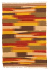 Vintage 5’3″ x 7’10” Traditional Wool Hand Woven Oriental Area Rug