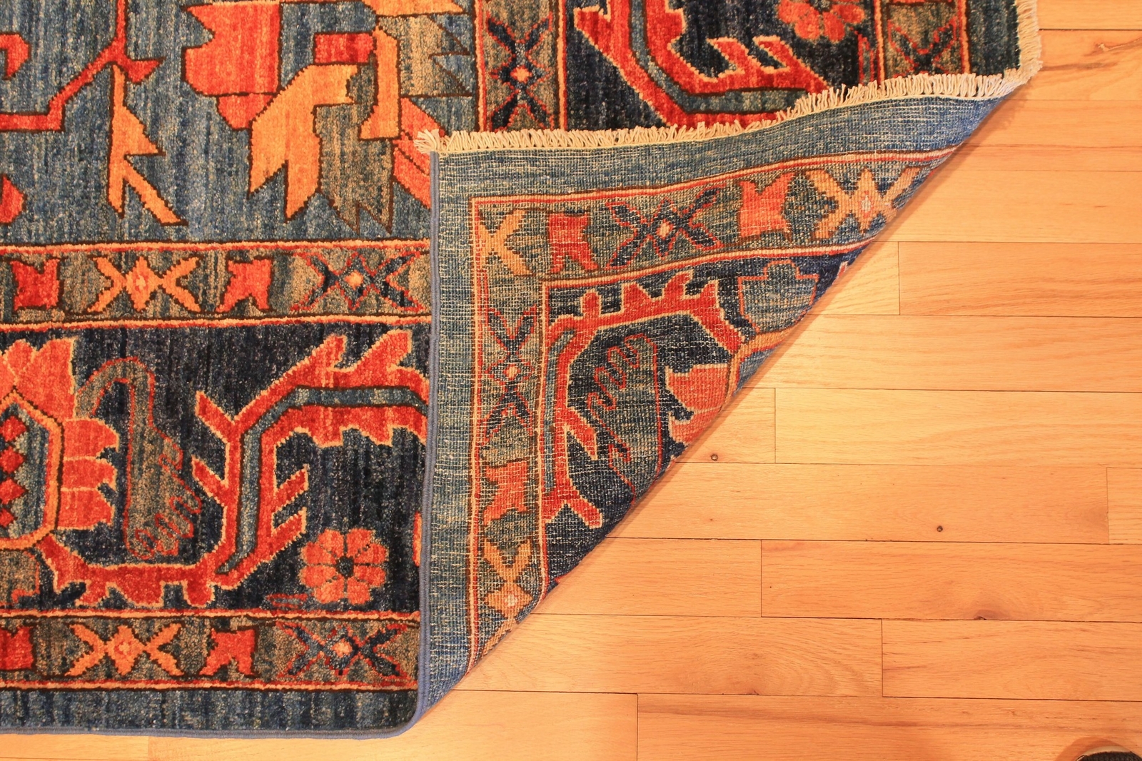 Hand-knotted Rug (Carpet) 8'8X12'1, Choeb Rang mint condition gallery