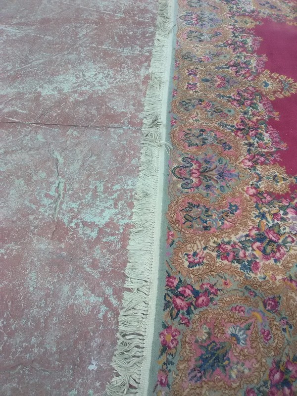 Magnificent Antique High End Karastan Oriental Rug Big 15'x10 Diamond Open Field gallery