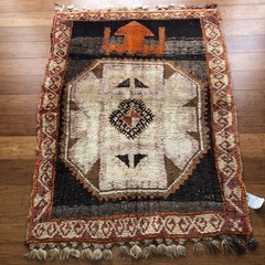 Accent Vintage Rug | Medallion | 3’4″ X 4’5″