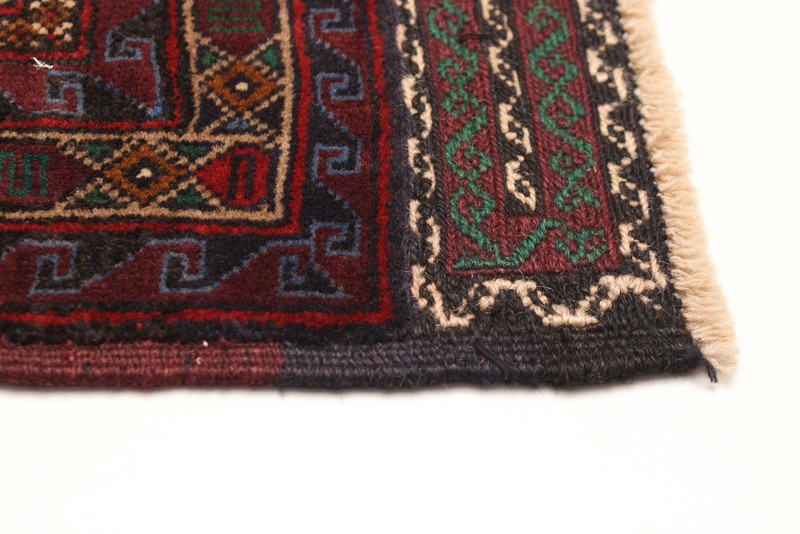 Vintage Traditional Hand-Knotted Area Rug 3'10" x 6'9" Oriental Wool Carpet gallery