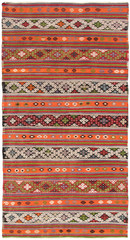 Vintage 5’8″ x 11’9″ Traditional Wool Hand Woven Oriental Area Rug